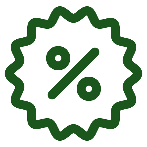 15% Korting bij Afhaal