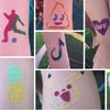 Glittertattoos per uur 