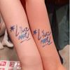 Glittertattoos per uur 