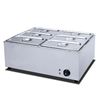 Bain-marie 6 bakken elektrische