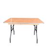 Klaptafel 122x76 (4 pers.)