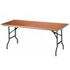 Klaptafel 183x76 cm(6 pers.)