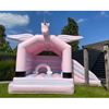 Springkasteel Pastel Roze Unicorn