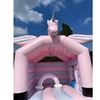 Springkasteel Pastel Roze Unicorn