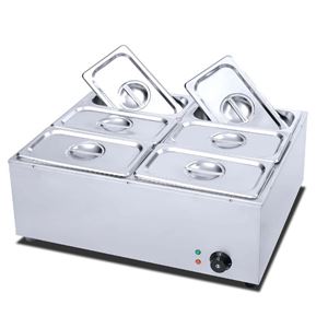 Bain-marie 6 bakken elektrische Bain-marie 6 bakken elektrische