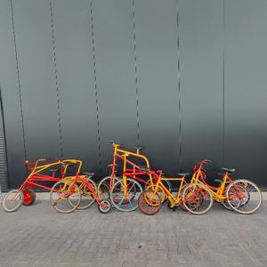 Gekke fietsen 8 stuks (set 2)