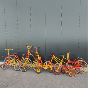 Gekke fietsen 8 stuks (set 1)