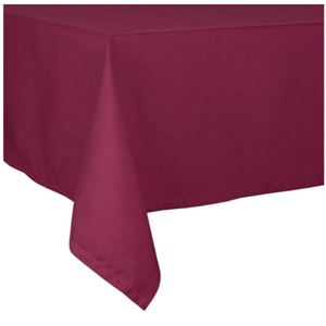Tafellaken recht 140cm x 240cm Bordeaux 