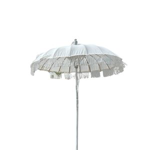 Boho White Ibiza Parasol excl. parasolvoet
