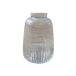 Ribbel Vaas Clear Groot