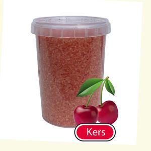 Kers Suikerspinsuiker 400g + 30 stokjes