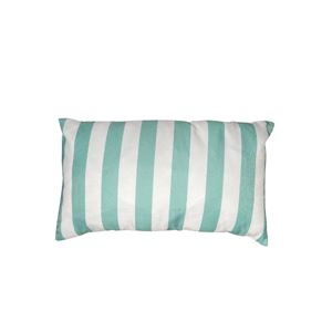 Kussen Cyaan Stripe Lang