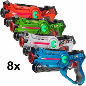 Laser geweer 8 stuks 