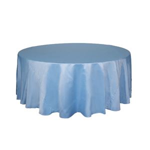 Tafellaken rond dia. 305 cm - Mellow blauw