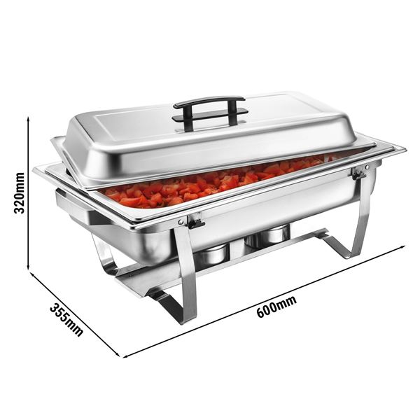 Chafing dish / au bain-marie excl. bakken Chafing dish / au bain-marie excl. bakken