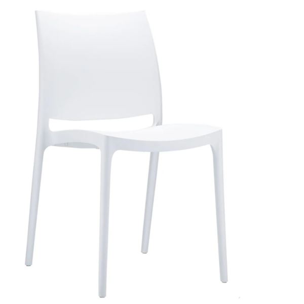 Designstoel June Wit