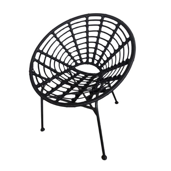 Loungestoel Zwart - per twee