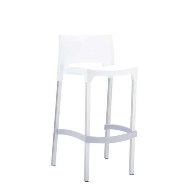 Barkruk Lounge Wit Barkruk Lounge Wit