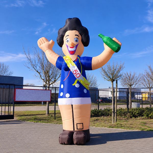 Opblaasbare Sarah 50 jaar Opblaasbare Sarah 50 jaar