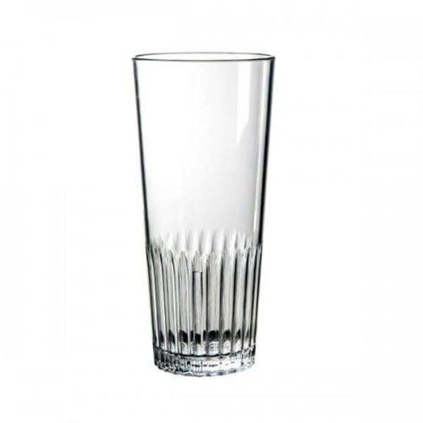 Bierglas ribbel - 25 cl (per 36 stuks)