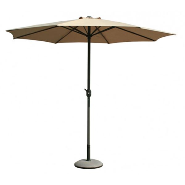 Parasol met voet 