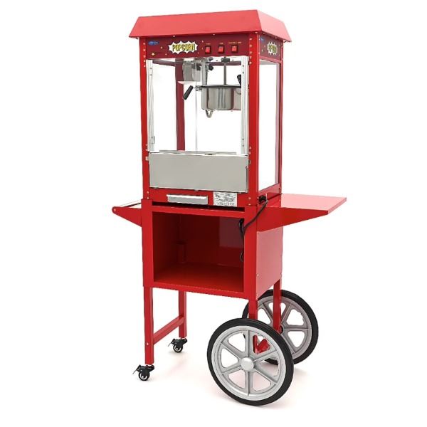 Popcornmachine met Kar