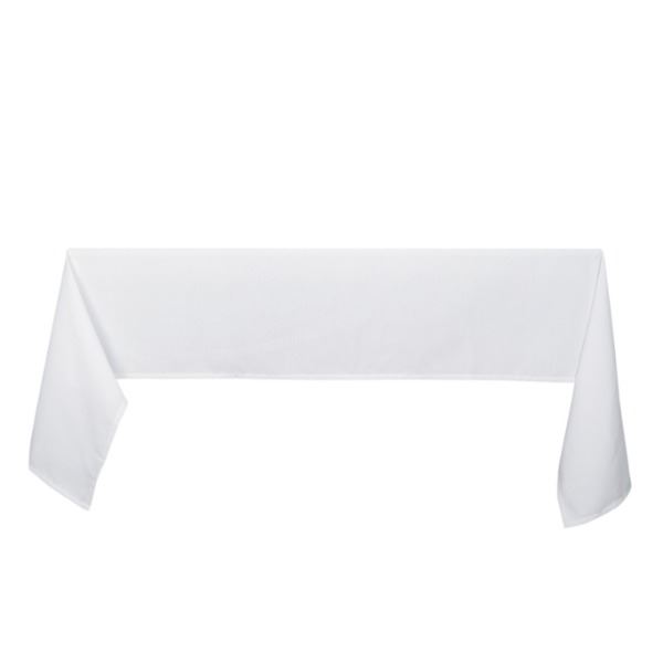 Tafellaken recht 140cm x 240cm Wit