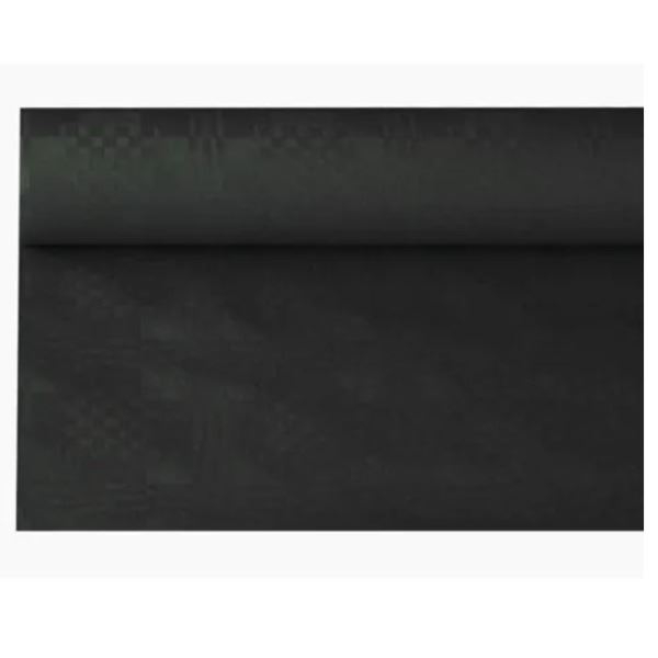 Zwart tafelpapier 8M