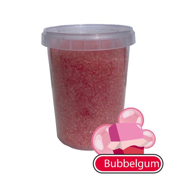 Bubblegum Suikerspinsuiker 400g + 30 stokjes