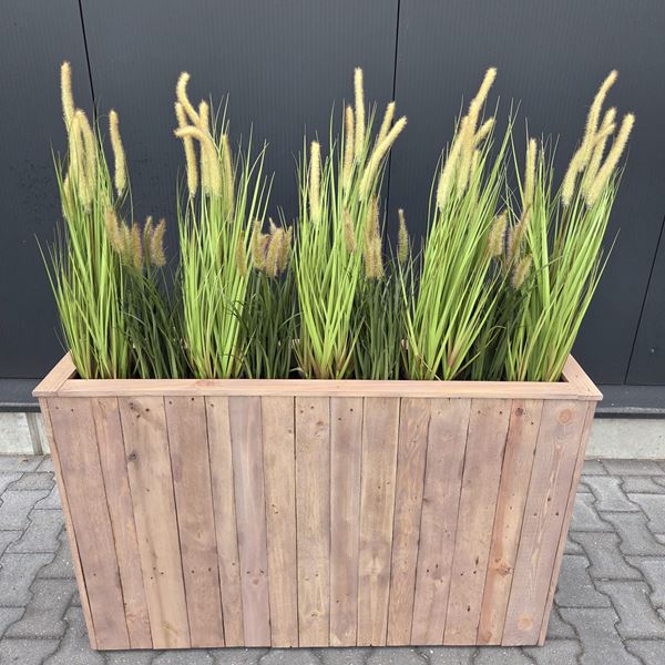 Plantenbak hoog hout/gras