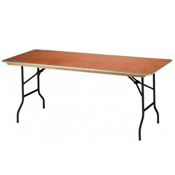 Klaptafel 183x76 cm (6 pers.)