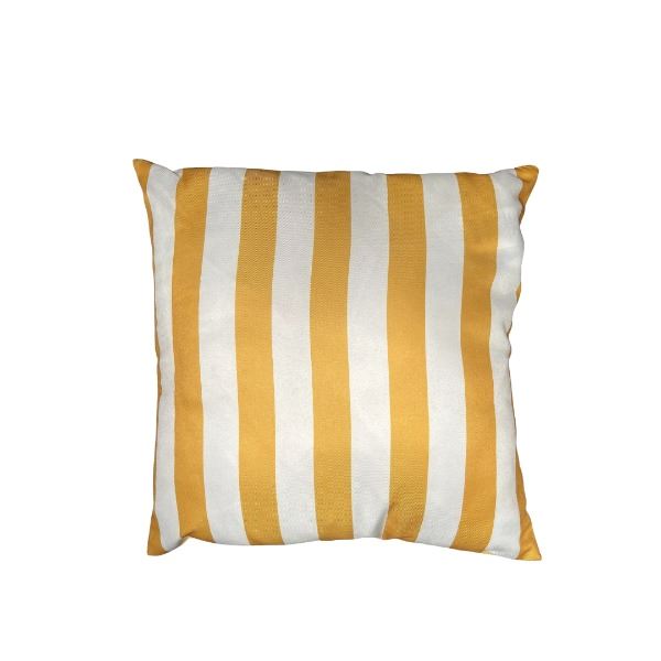 Kussen Stripe Yellow Vierkant