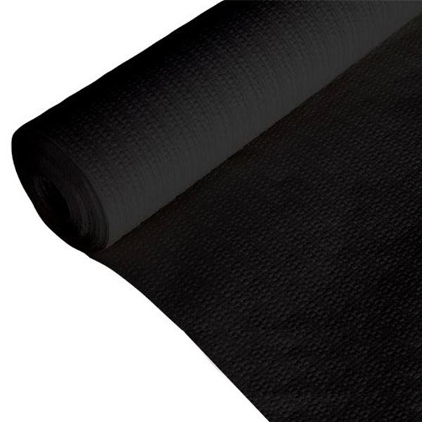 Zwart tafelpapier 8M