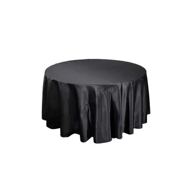 Tafellaken rond dia. 240cm - Zwart